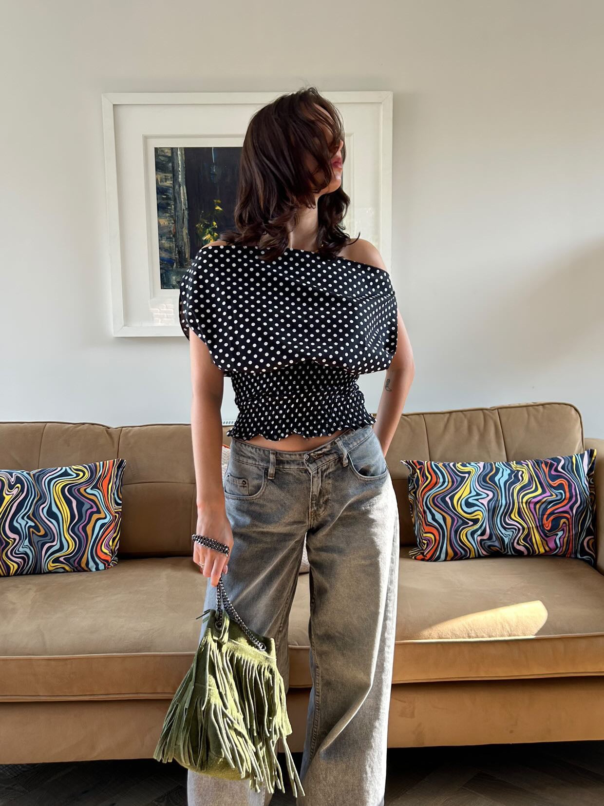 Quin Top - Polka Dot