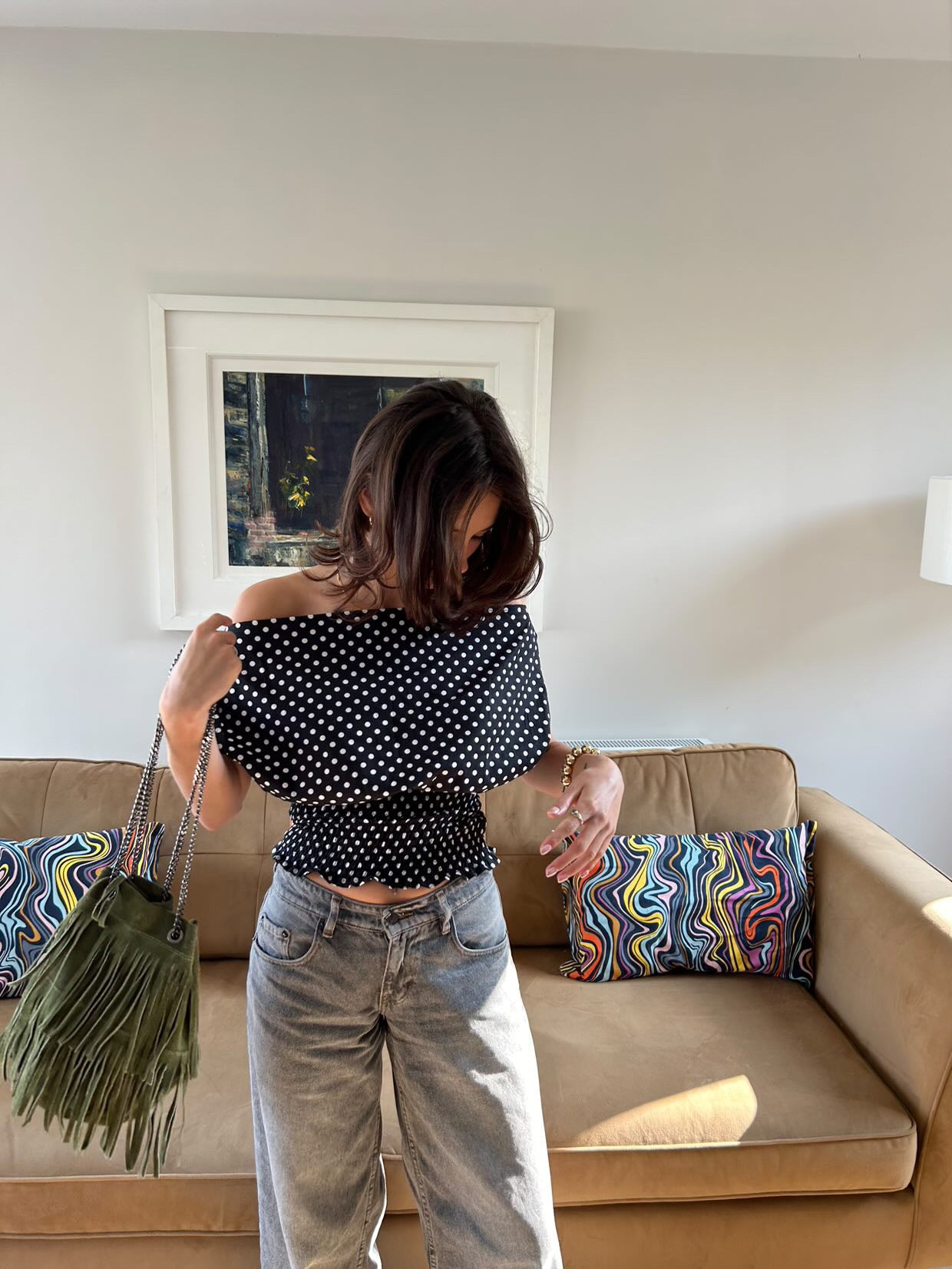 Quin Top - Polka Dot