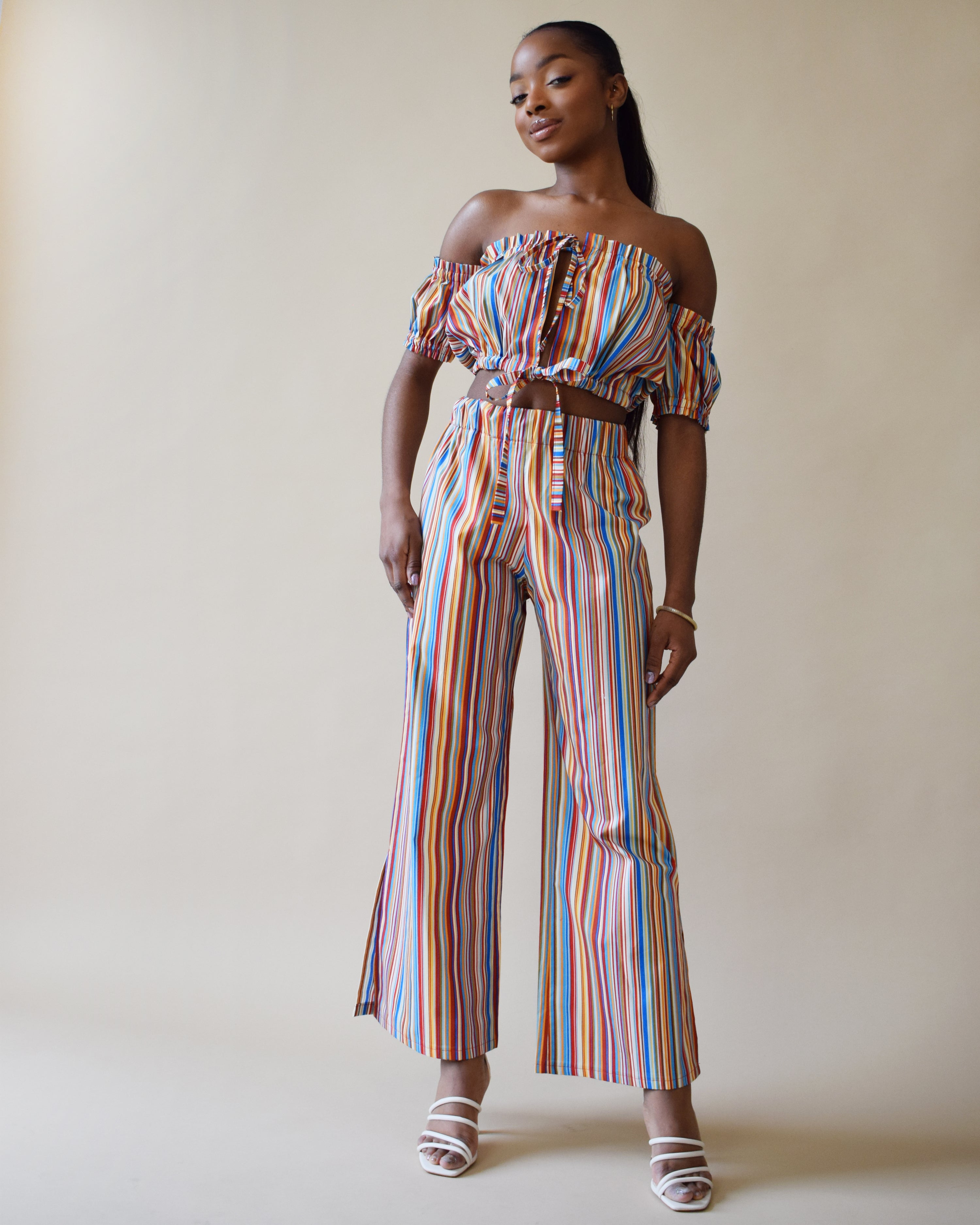 The Pier Stripe Suit