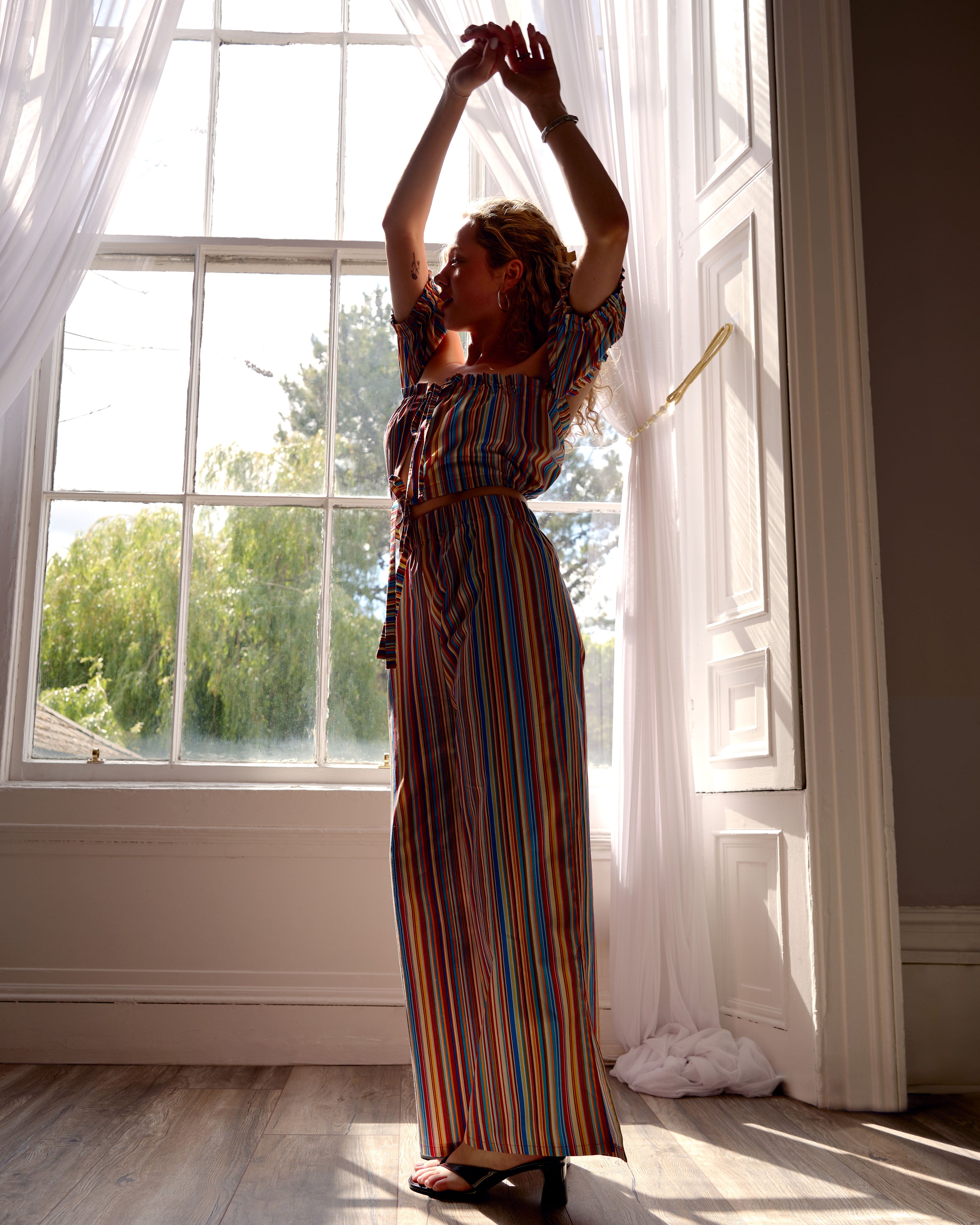 The Pier Stripe Suit