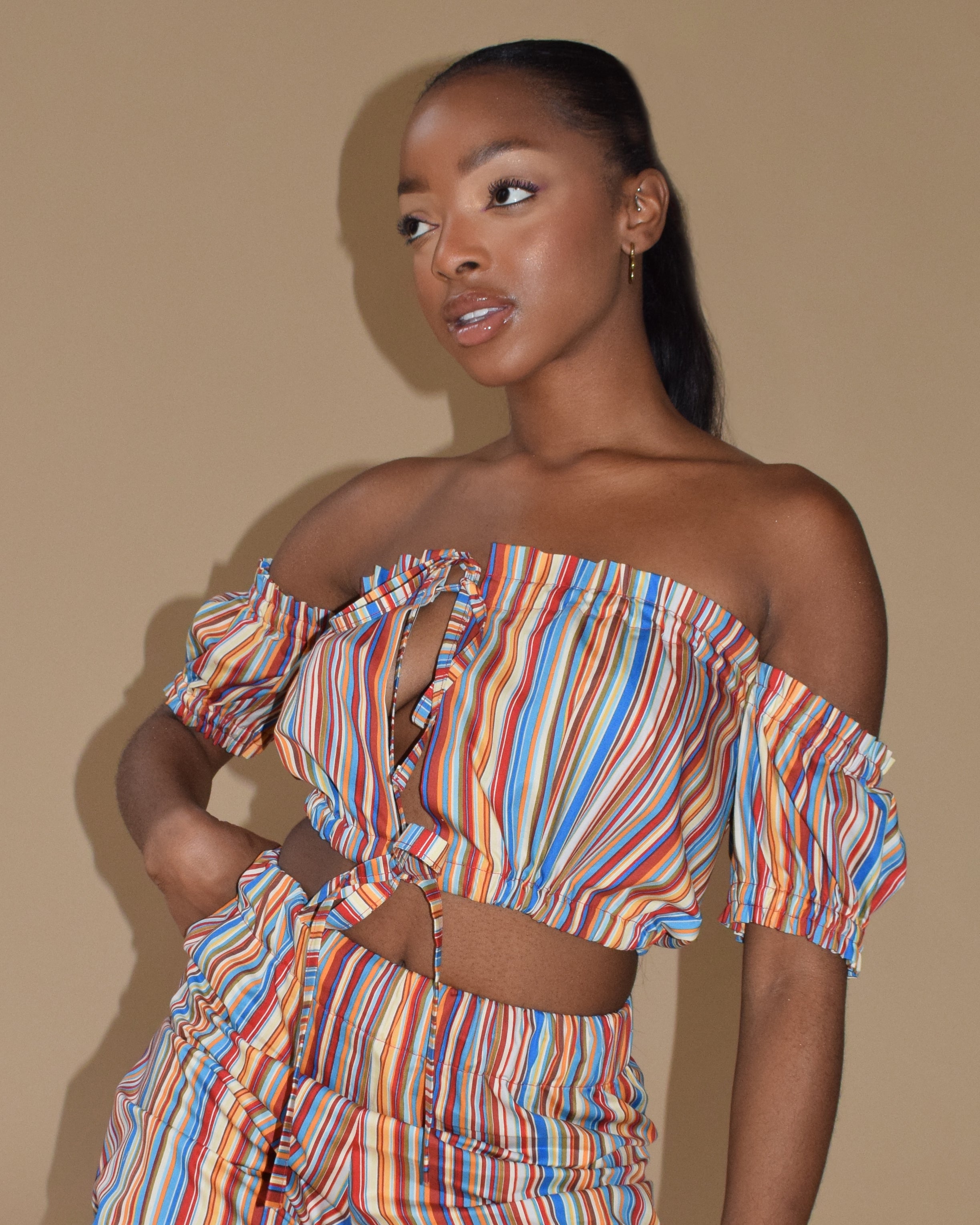 The Pier Stripe Suit