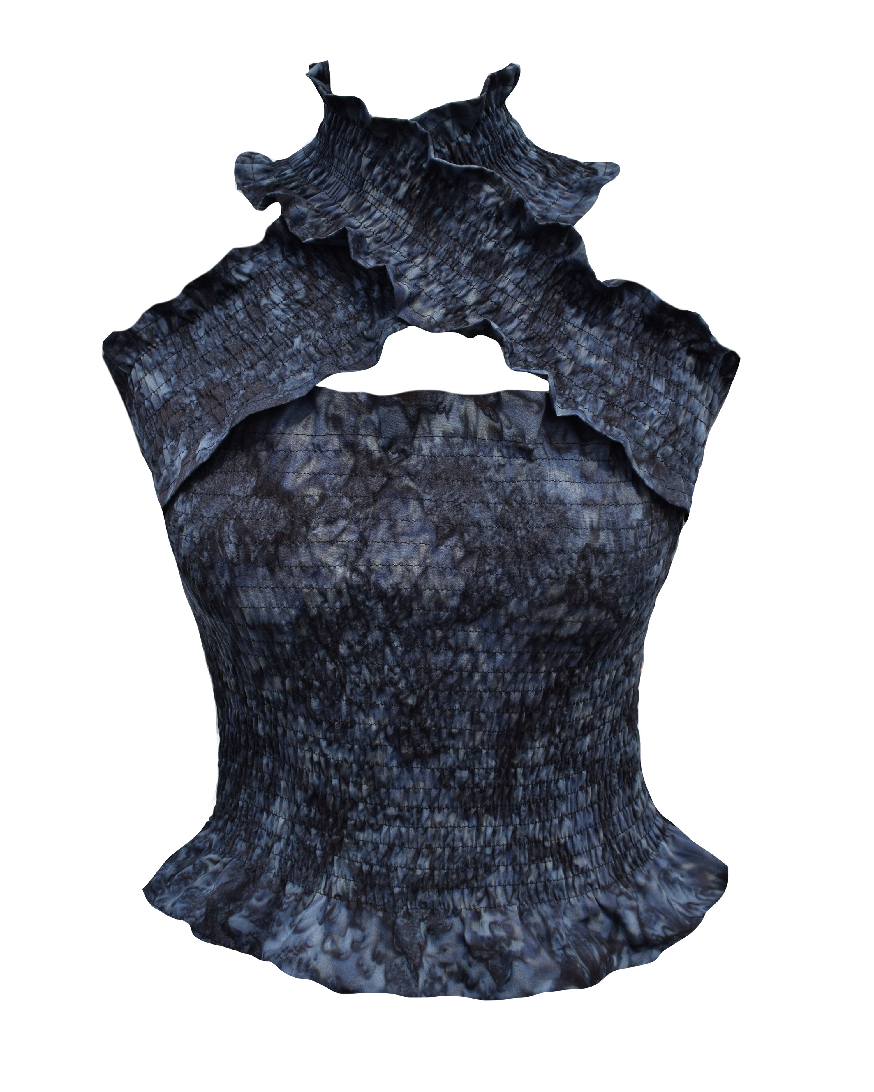 Odyssey Top - Storm Chaser Batik