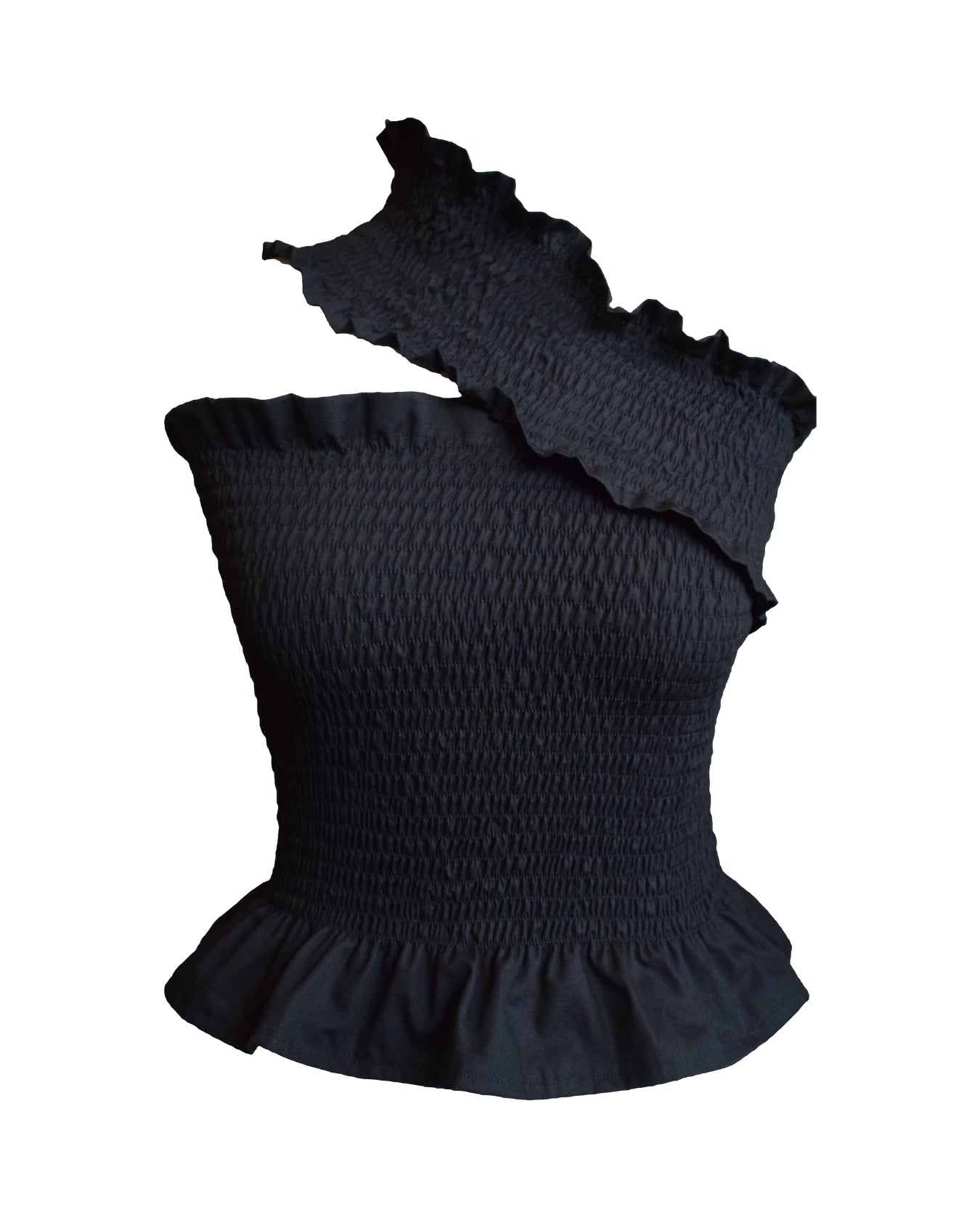 Dionne Top - Black Cotton