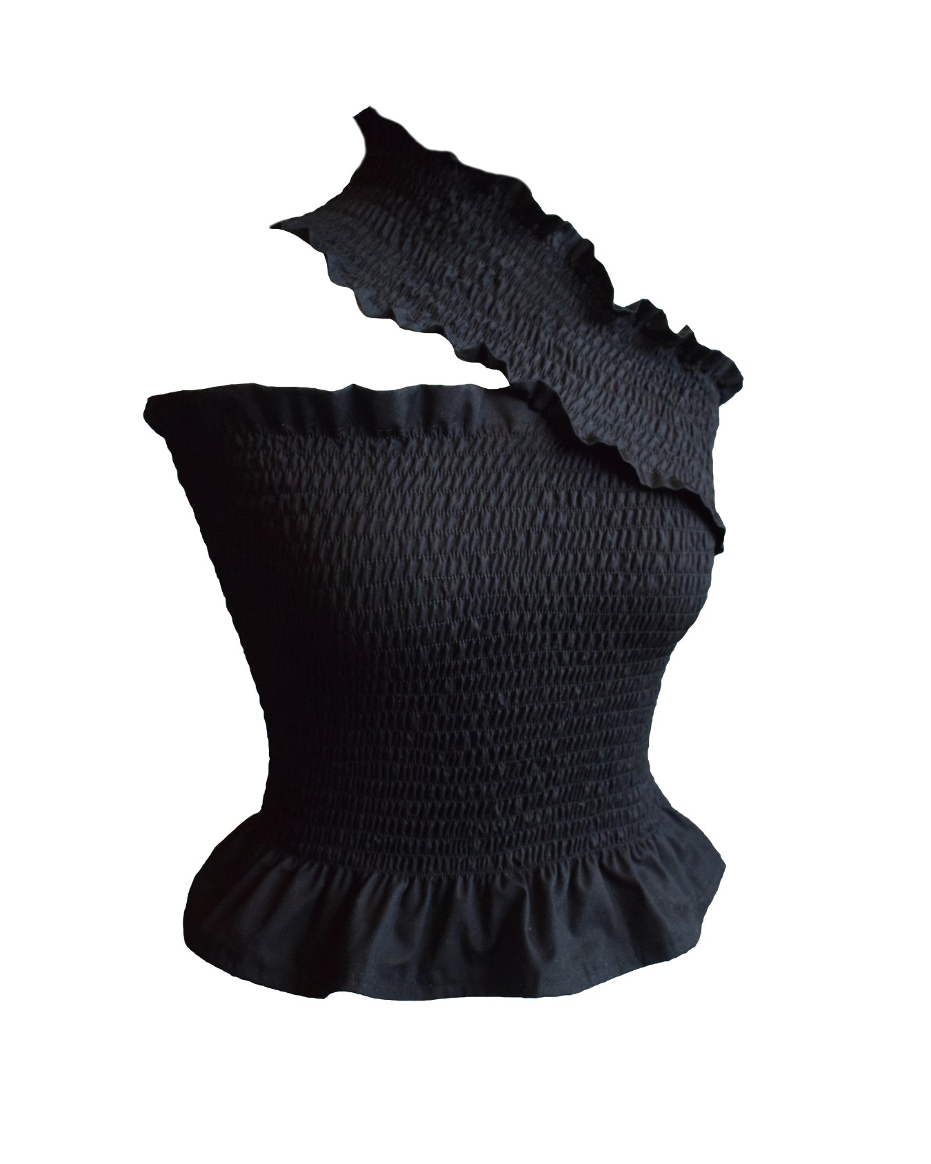 Dionne Top - Black Cotton