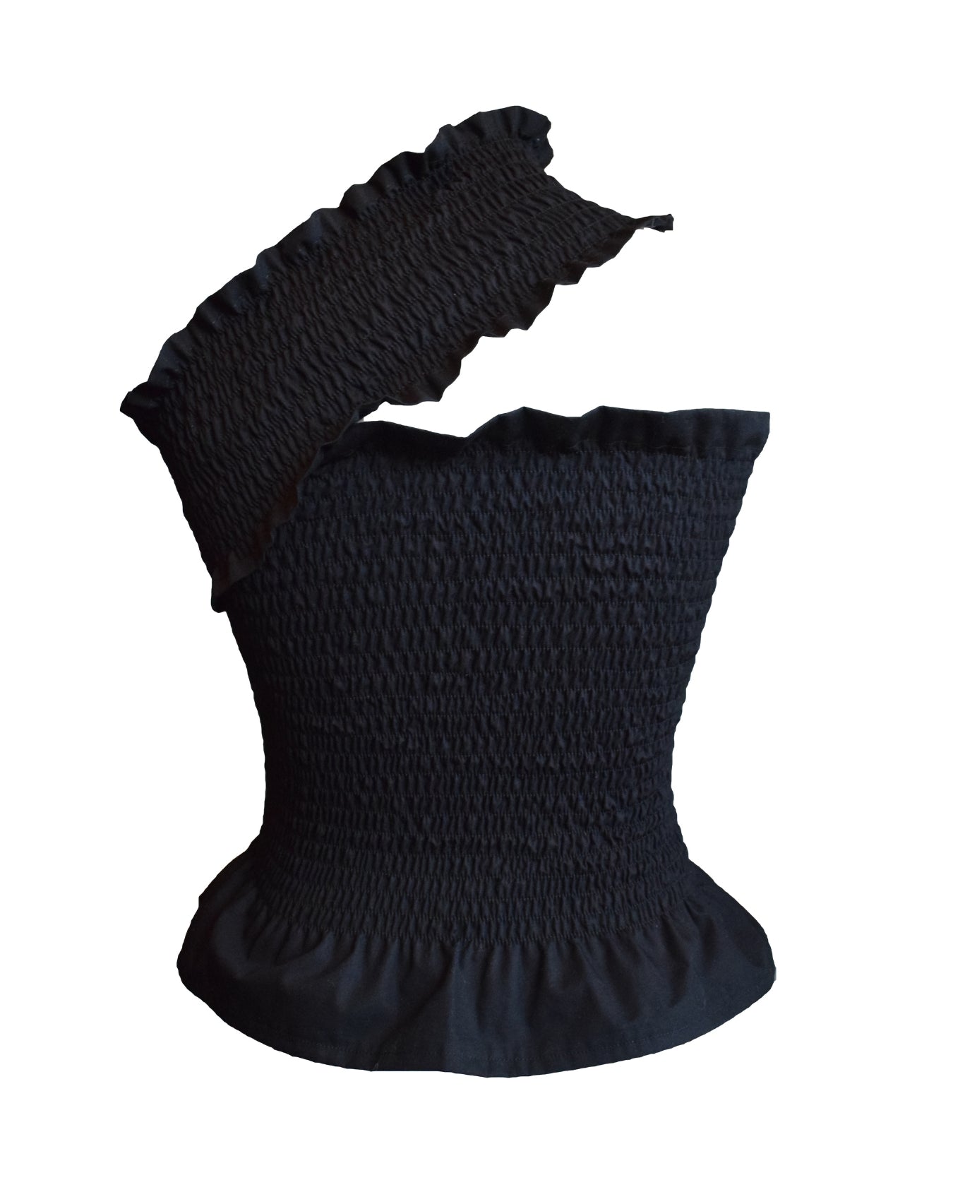 Dionne Top - Black Cotton