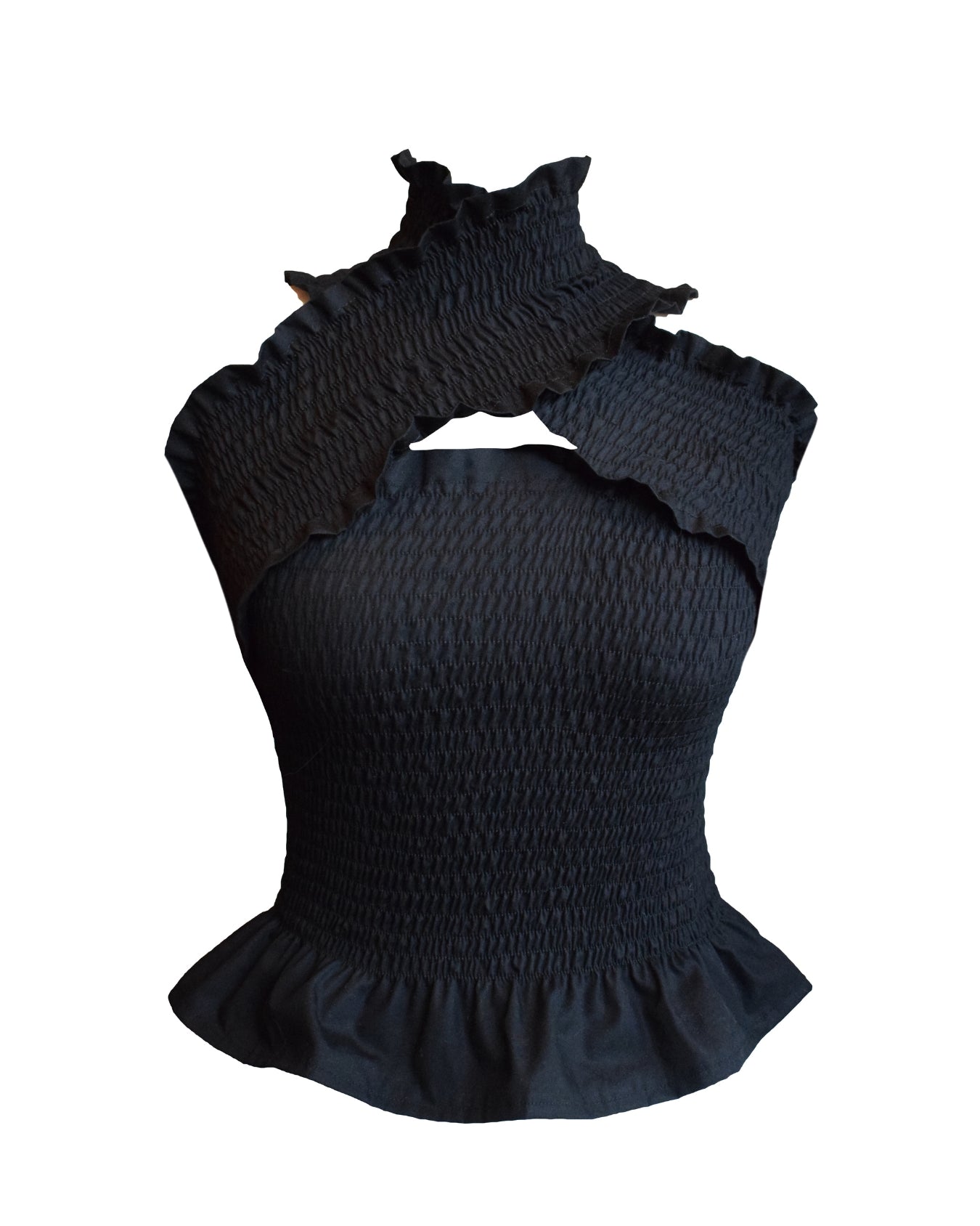 Odyssey Top - Black Cotton