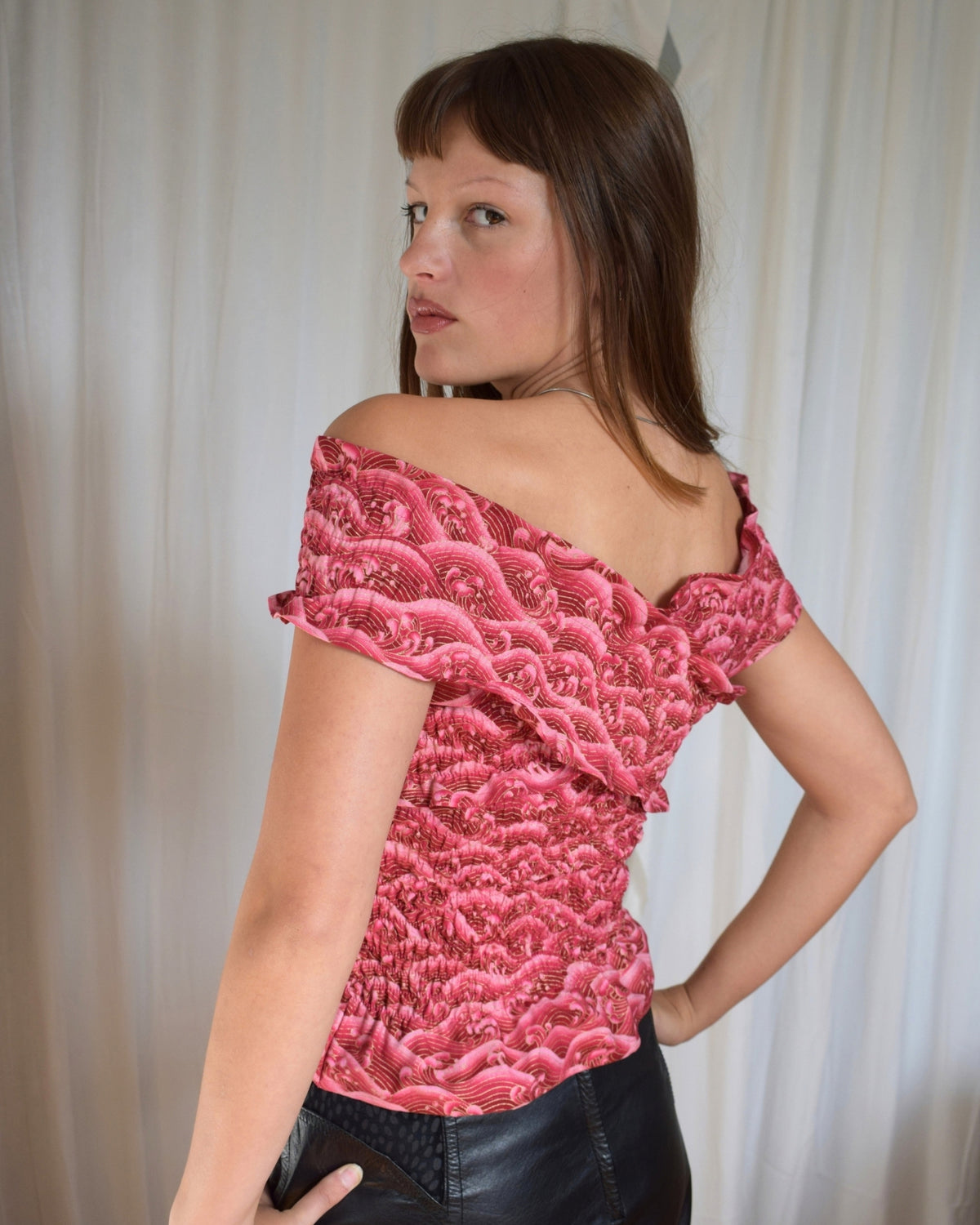 Odyssey Top - Pink Wave