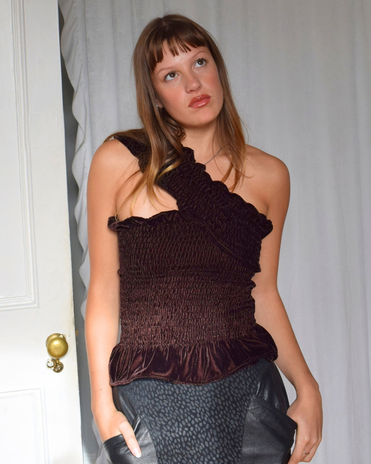 Dionne Top - Chocolate Velvet