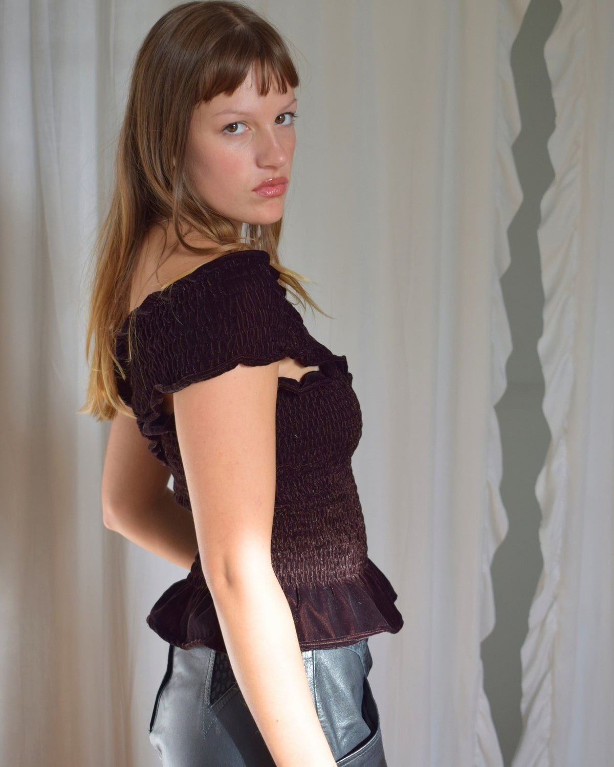 Dionne Top - Chocolate Velvet