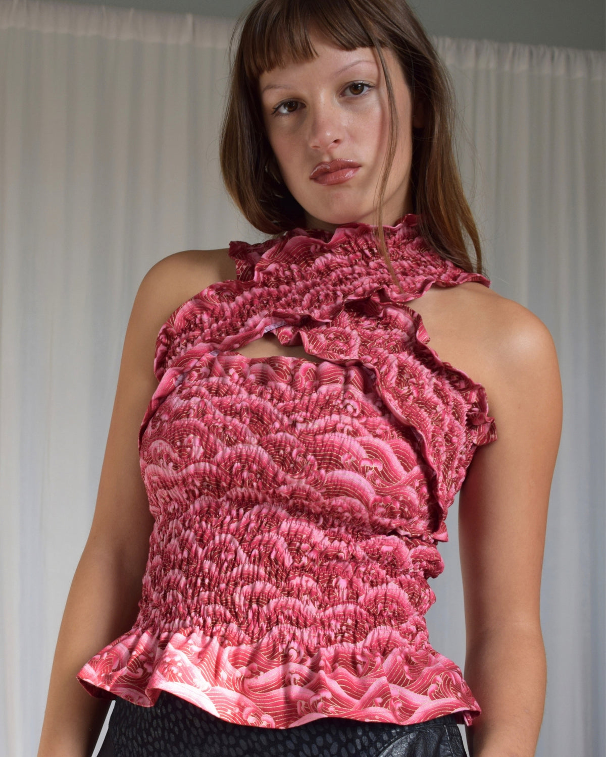 Odyssey Top - Pink Wave
