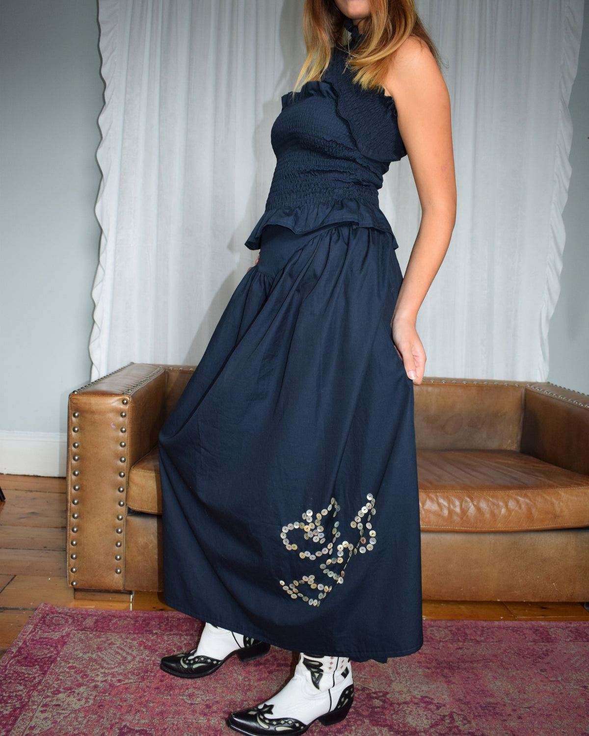 Mabel Skirt - Claddagh Pearl