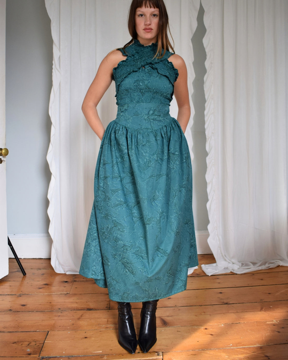 Odyssey Top - Emerald Batik
