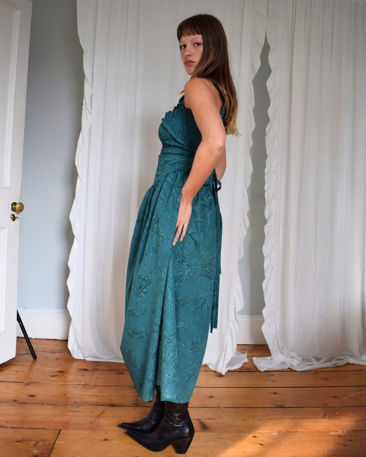 Mabel Skirt - Emerald Batik