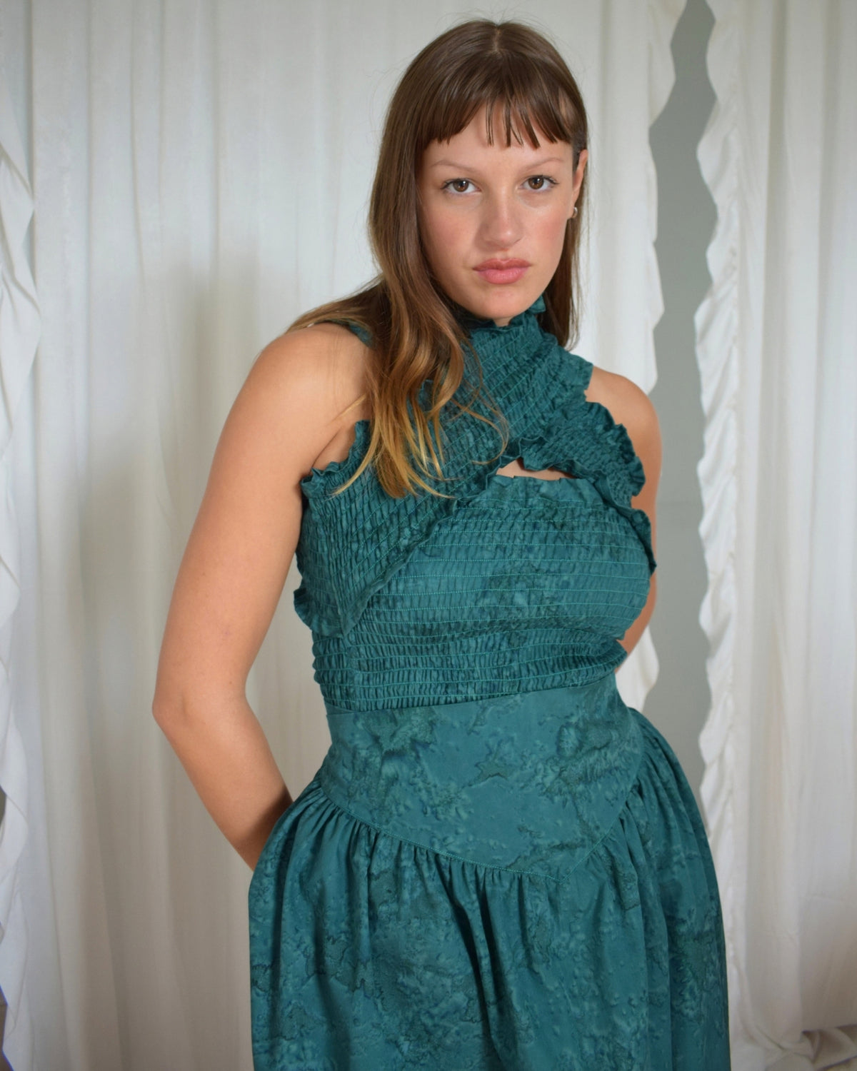 Odyssey Top - Emerald Batik