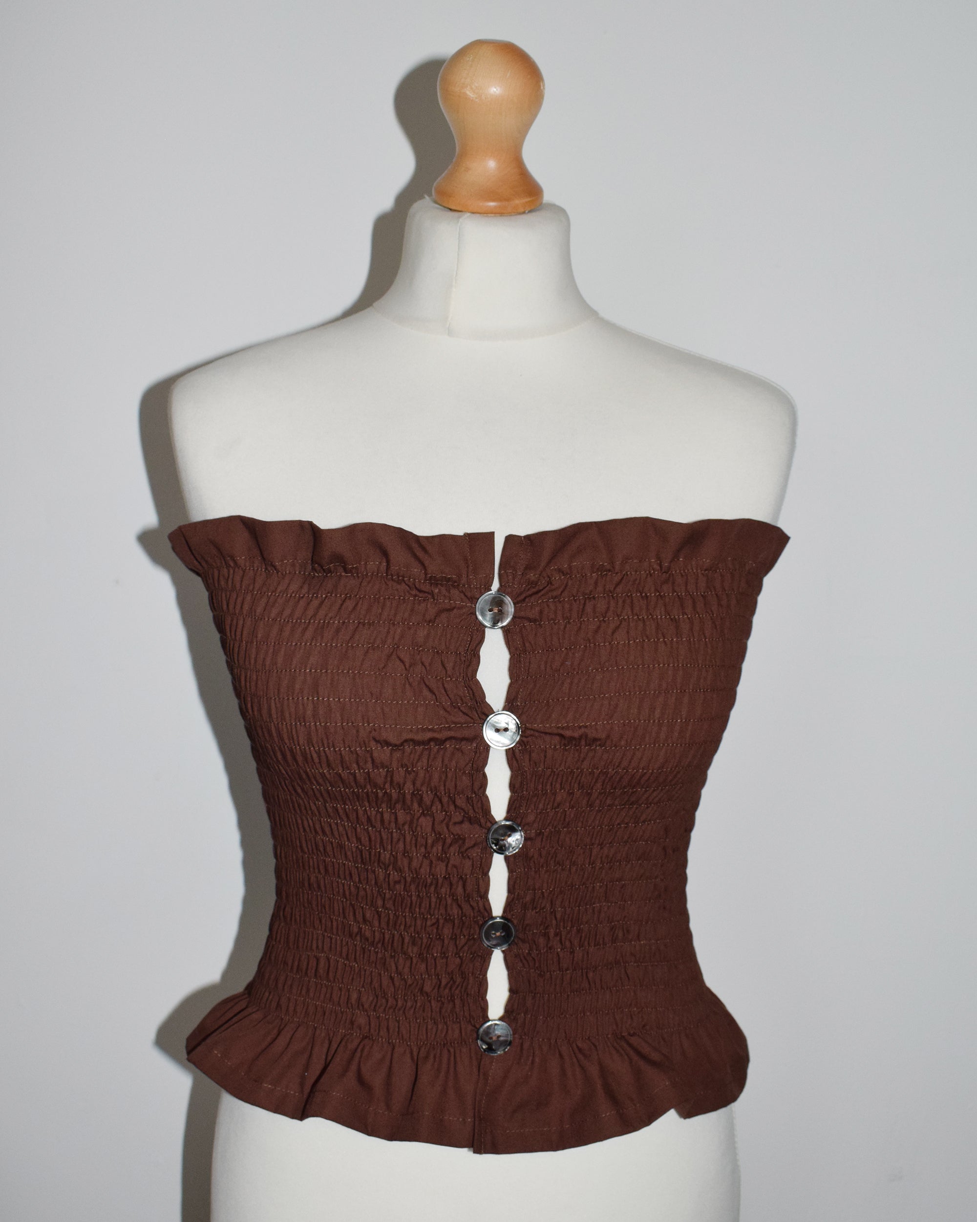 Zuki Top - Chocolate - UK6-8