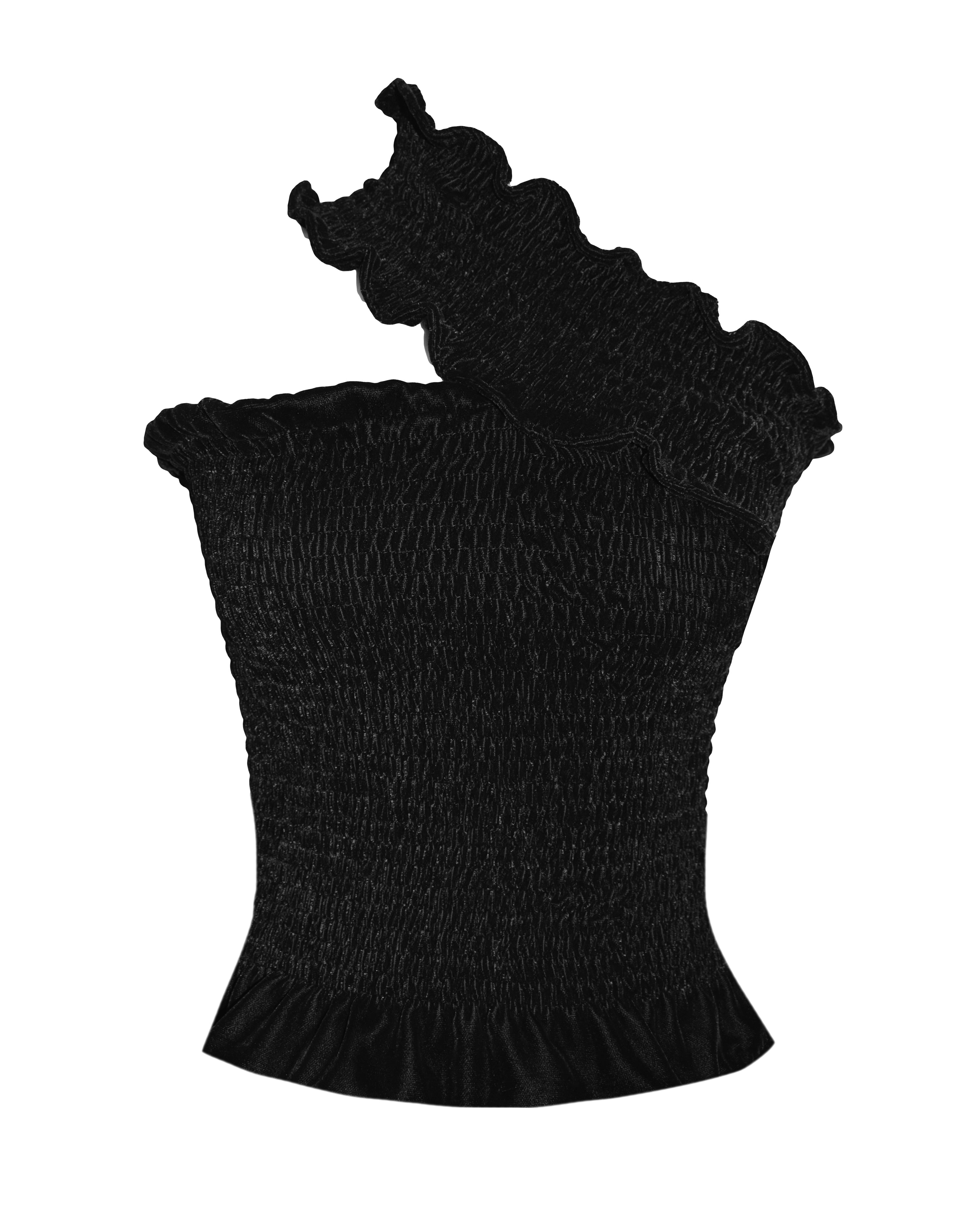 Dionne Top - Black Velvet