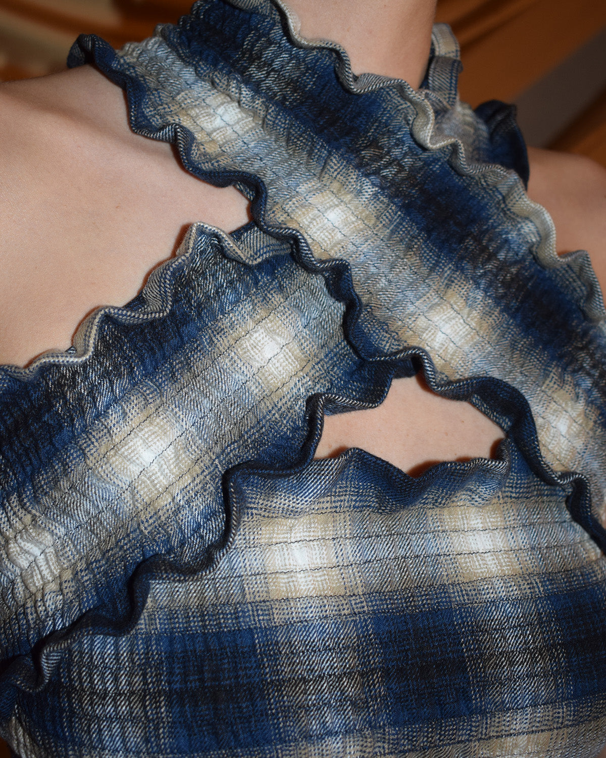 Odyssey Top - Outlander Plaid Ink