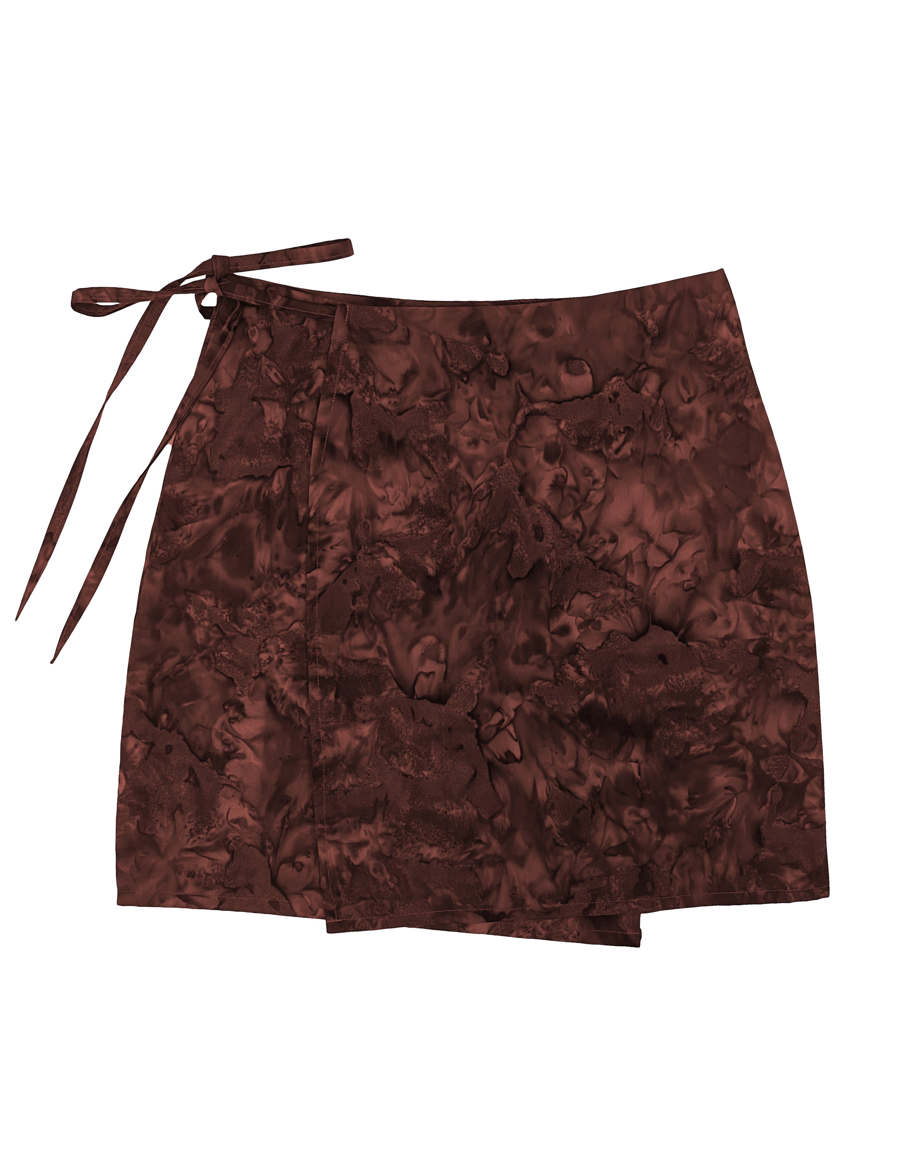 Rhyme Skirt - Molten Chocolate Batik