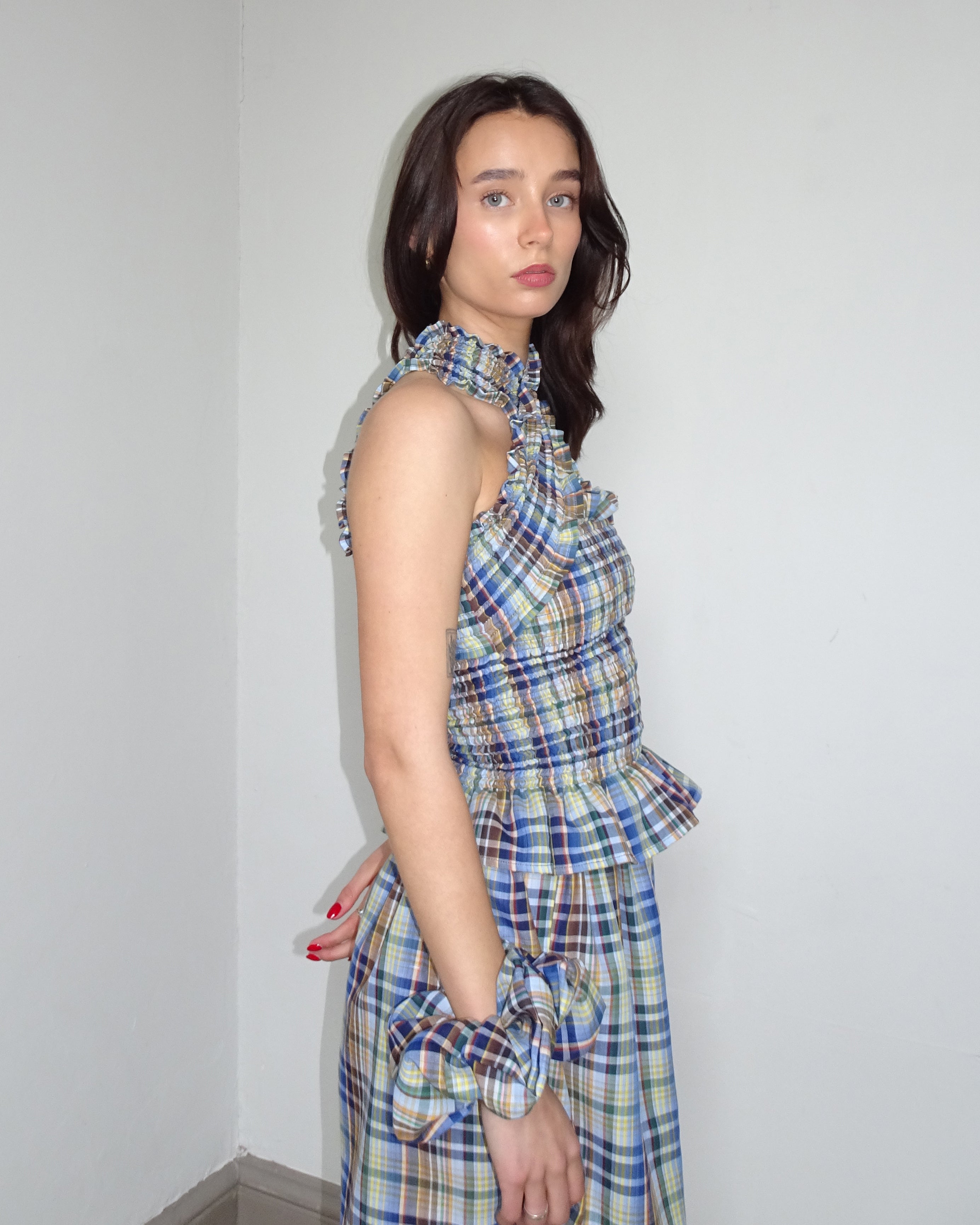 Odyssey Top - Sundaze Plaid